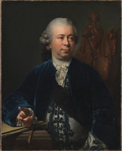 Heykeltıraş Jacques-Francois-Joseph Saly by Jens Juel
