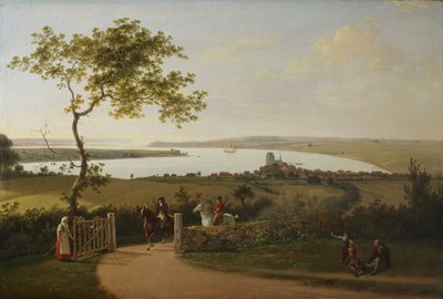Middelfart yakınlarındaki bir Tepeden Küçük Kuşak