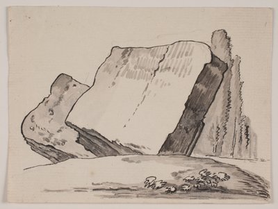 Harabe parçaları ve selvi by Jens Petersen Lund