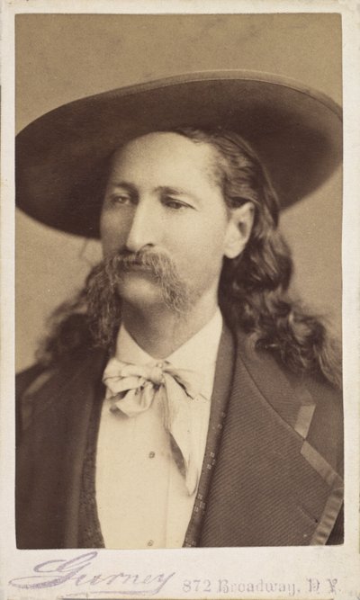 Vahşi Bill Hickok, bar. 1873 (fotoğraf) by Jeremiah Gurney