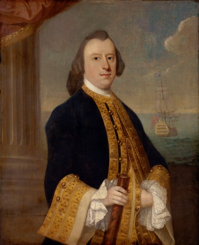 Kaptan John Reynolds (1713-1788 civarı) by Jeremiah Theus