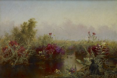 Ördek Avı, 1867 by Jerome Thompson