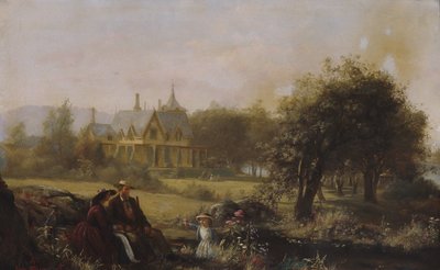 Yaz Çiçekleri, 1859. by Jerome Thompson