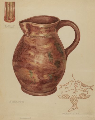 Kırmızı Toprak Sürahi by Jessica Price