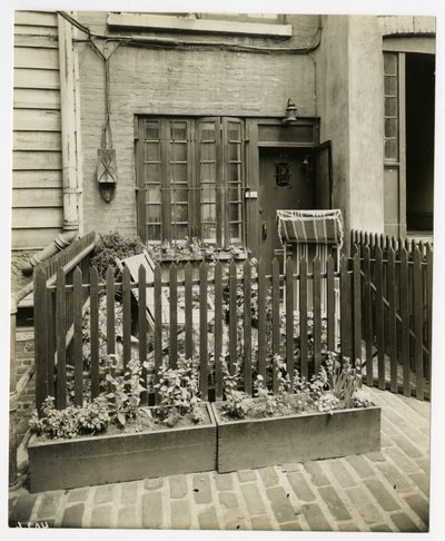 75 Bedford St "en dar ev", Greenwich Village, New York, ABD by Jessie Tarbox Beals