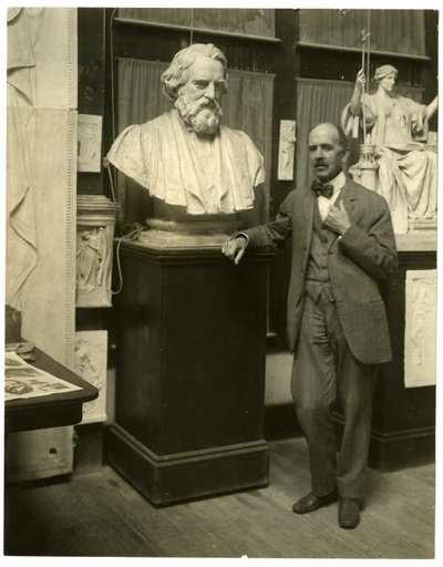 Daniel Chester Fransız, 1905 by Jessie Tarbox Beals