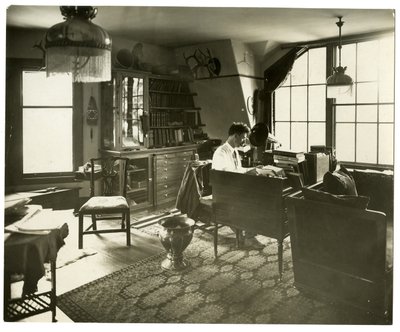Ernest Thompson Seton, c.1918 (jelatin gümüşü fotoğraf) by Jessie Tarbox Beals