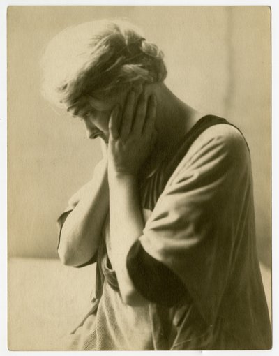 Grace Potter, psikanalist, c.1905-40 (jelatin gümüşü fotoğraf) by Jessie Tarbox Beals