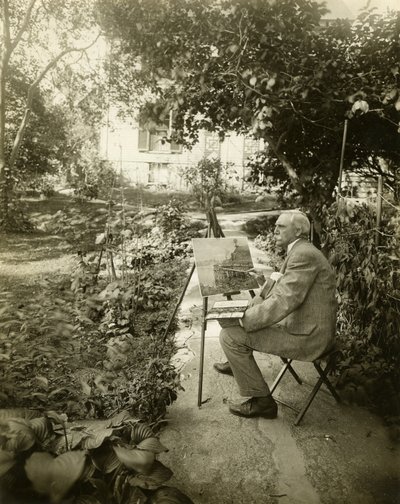 Harry Fenn, sanatçı, c.1905-11 (jelatin gümüşü fotoğraf) by Jessie Tarbox Beals