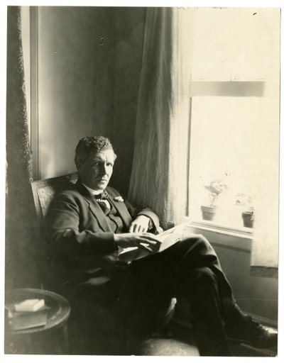 Llewelyn Powys, c.1905-40 (jelatin gümüşü fotoğraf) by Jessie Tarbox Beals