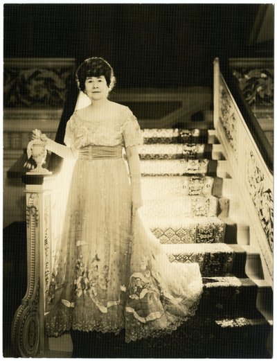 Bayan Frank G Logan, Chicago, sanat hamisi, c.1931-34 (jelatin gümüşü fotoğraf) by Jessie Tarbox Beals