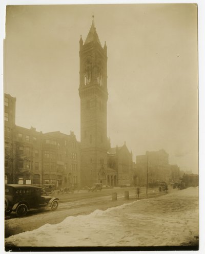 Old South Church, Boston, Mass, ABD, c.1902-10 (jelatin gümüşü fotoğraf) by Jessie Tarbox Beals