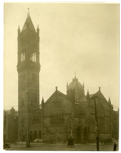 Eski Güney Kilisesi, Boston, ABD, c.1902-10 (jelatin gümüşü fotoğraf) by Jessie Tarbox Beals