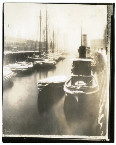 Old T Wharf, Boston, c.1902-10 (jelatin gümüşü fotoğraf) by Jessie Tarbox Beals