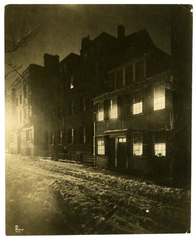 Pinckney Street, Boston, Mass, ABD, c.1902-10 (jelatin gümüşü fotoğraf) by Jessie Tarbox Beals