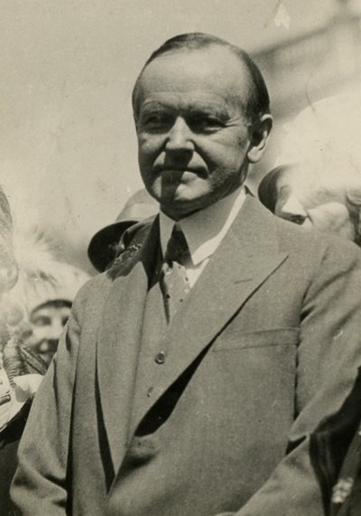 Pres Coolidge, 1924 by Jessie Tarbox Beals