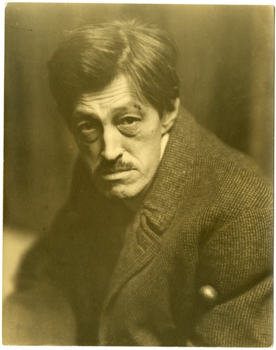 Sadakichi Hartman - Alman Japon sanatçı ve sanat eleştirmeni 1919 by Jessie Tarbox Beals