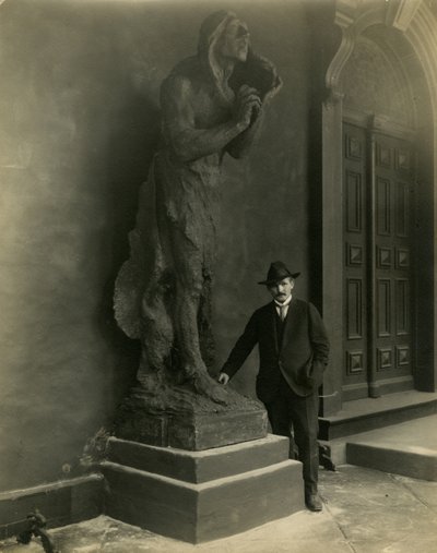Solon Borglum, c.1904-22 (jelatin gümüşü fotoğraf) by Jessie Tarbox Beals
