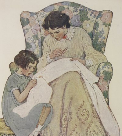 Dikiş by Jessie Willcox Smith