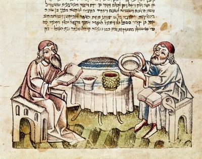 Yahudilik: “” iki haham, Paskalya