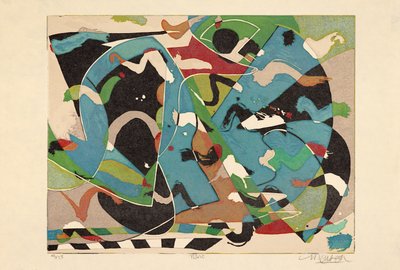 Piyano, 2018 (gravür) by Jim Monson