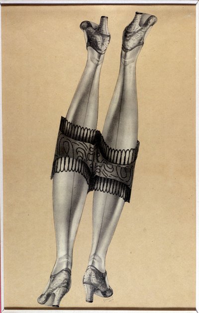 Kolaj “”İki Güzel Bacak”” - Jindrich Styrsky (1899-1942) (48 of 35) by Jindrich Styrsky