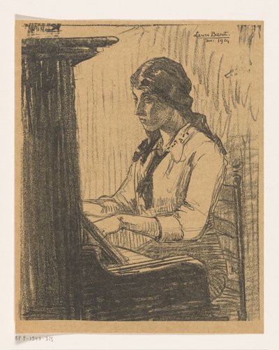 Laura Bacot piyano çalıyor by Jo Koster