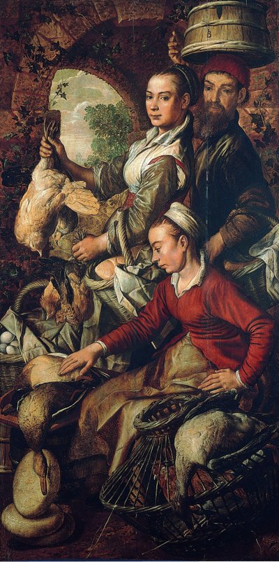 Pazar Sahnesi, c. 1565 by Joachim Beuckelaer