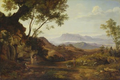 İtalyan Manzarası by Joachim Faber
