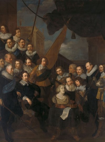 Kaptan Cornelis Bicker ve Teğmen Frederick van Banchem önderliğinde XIX. Bölge Amsterdam Sivil Muhafızları, Eylül 1638