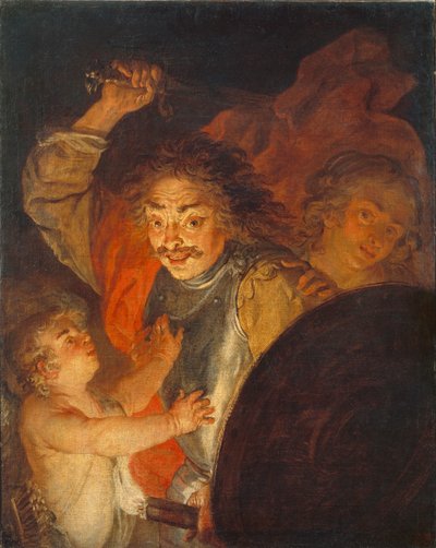 Mars, Venüs ve Aşk Tanrısı Alegorisi, c.1630 by Joachim von Sandrart