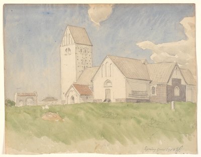 Ejsing Kilisesi by Joakim Frederik Skovgaard