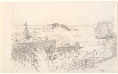 Akropolis manzarası by Joakim Frederik Skovgaard