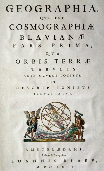 Atlas Maior, sive cosmografphiae Blaviana, atlas, Joan Blaeu (1596-1673) by Joan Blaeu