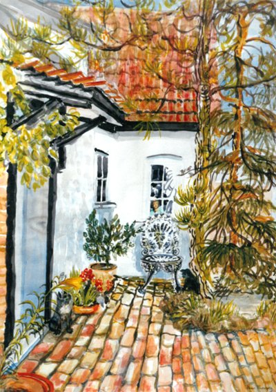 Carolines Cottage - Eski Postane, (guaj) by Joan Thewsey