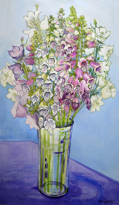 Yüksükotu ve Çan çiçeği,2005 by Joan Thewsey