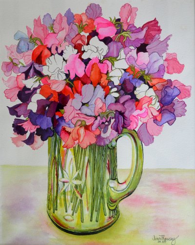 Cam Sürahide Tatlı Bezelye,2011 by Joan Thewsey