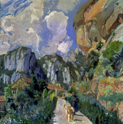 Yardımcıların bahçesi, Montserrat by Joaquim Mir i Trinxet