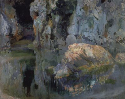 Gölün kayası by Joaquim Mir i Trinxet