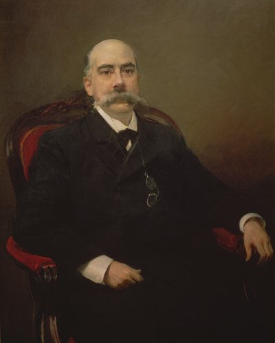 Emilio Castelar y Ripoll, İspanyol devlet adamı, hatip ve yazar portresi by Joaquin Sorolla y Bastida