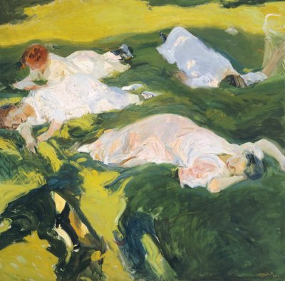 NAP by Joaquín Sorolla