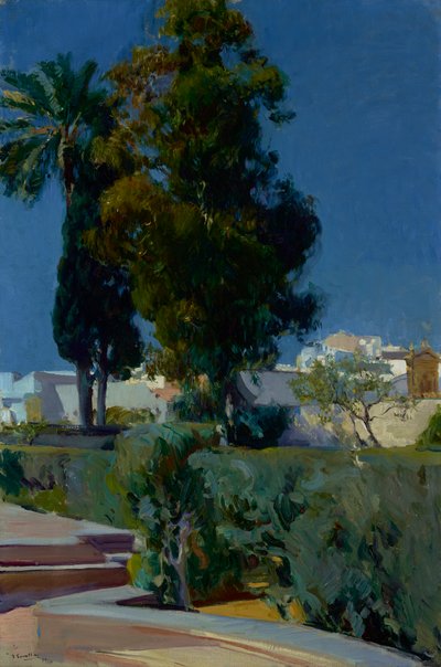 Bahçenin Köşesi, Alcazar, Sevilla, 1910 by Joaquín Sorolla