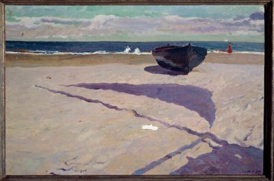 Teknenin Gölgesi Tablosu, Joaquin Sorolla y Bastida (1862-1923) 1903 Madrid, Sorolla Müzesi by Joaquín Sorolla