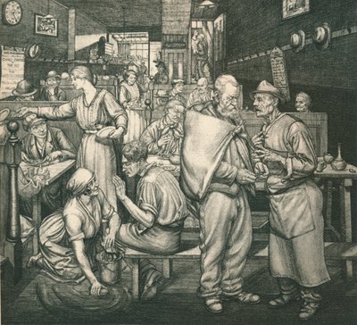 Yemek Evi, Chelsea, c1911-1924, 1924 by Job Nixon