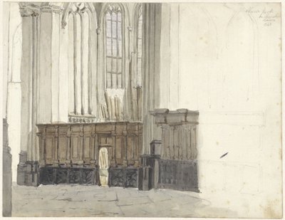 Amsterdam'daki Nieuwe Kerk'teki Drapenierskapel by Johan Adolph Rust