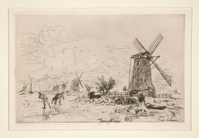Batavia by Johan Barthold Jongkind