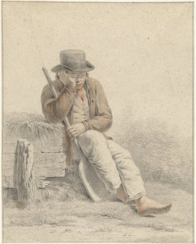 dinlenme işçisi by Johan Christiaan Willem Safft