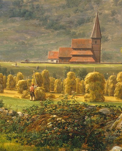 Saman Toplama Johan Christian Clausen Dahl (1788-1857), Norveç 19. yüzyıl by Johan Christian Dahl