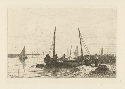 Spakenburg yakınlarındaki Zuiderzee
