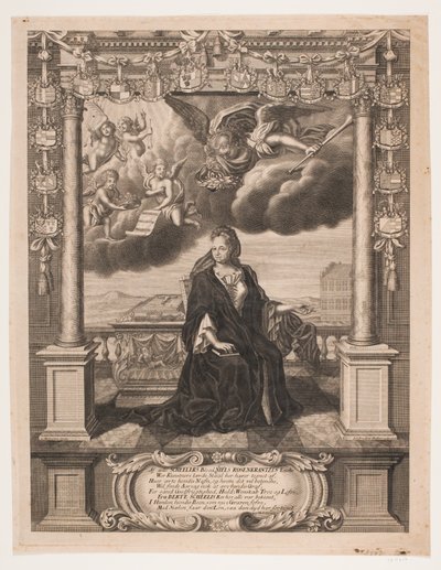 Birgitte Rosenkrantz, b Skeel by Johan Friedlein
